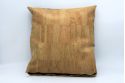 Housse de coussin en liège bi-ton naturel/marron - Arrière