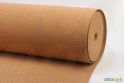 Rouleau sous-couche en liège dense -Vue de profil rouleau 3mm