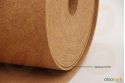 Rouleau sous-couche en liège dense - Vue d'épaisseur du rouleau 5mm