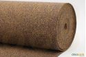 Rouleau de sous-couche caoutchouc et liège  - Vue de texture du rouleau 3mm