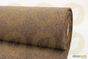 Rouleau de sous-couche caoutchouc et liège - Vue de profil du rouleau 10mm
