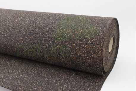 Rouleau isolant liège et caoutchouc 70/30 NOVAFLEX - Vue de profil rouleau de 6mm