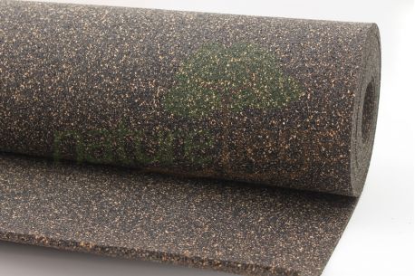 Rouleau isolant liège et caoutchouc 70/30 NOVAFLEX - Vue de profil rouleau de 6mm
