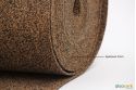 Rouleau de sous-couche caoutchouc et liège - Vue épaisseur du rouleau 3mm 